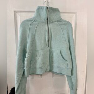 Lululemon Scuba Cropped Funnel-Neck Half Zip- Size XS/S